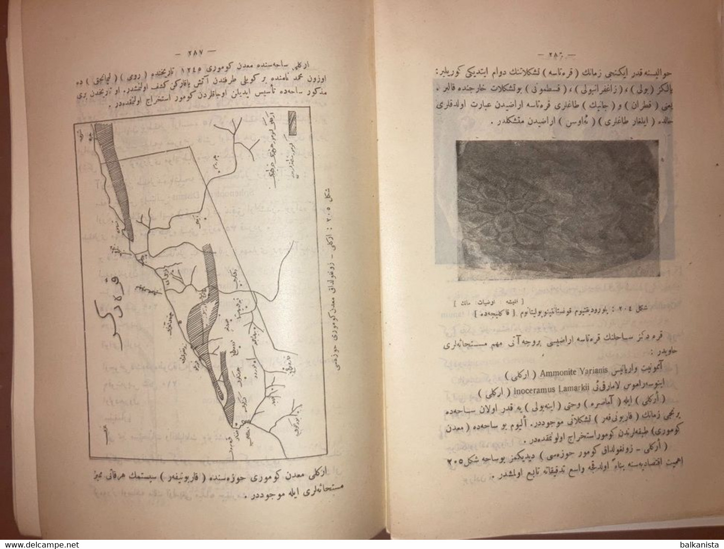 Ottoman Geology - Jeoloji Ahmed Tevfik 1926 Illustrated