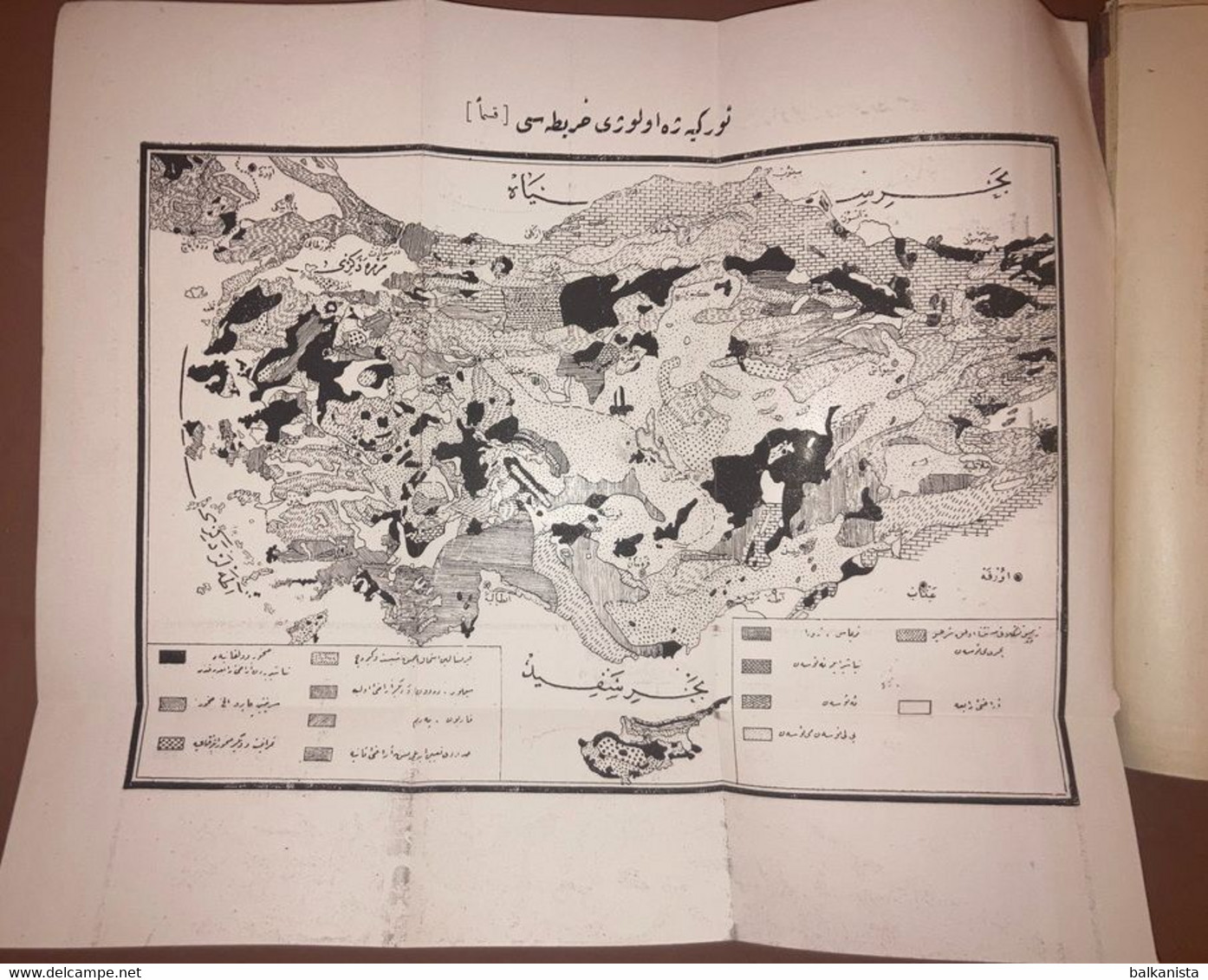 Ottoman Geology - Jeoloji Ahmed Tevfik 1926 Illustrated