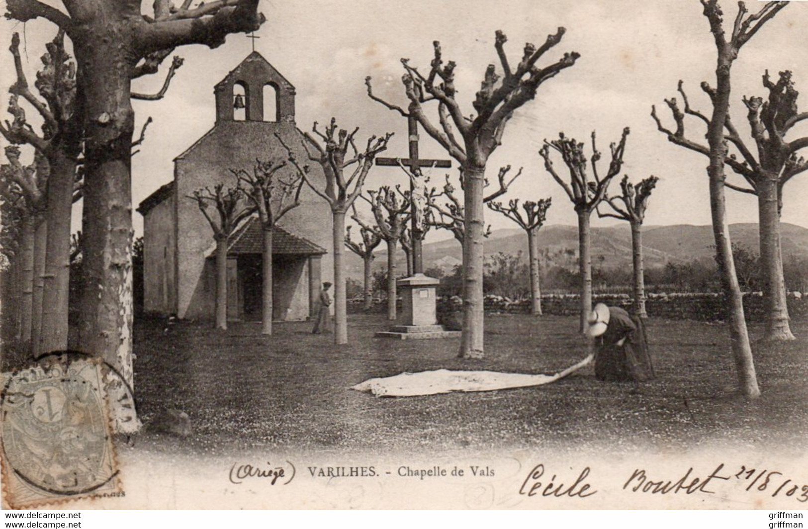 VARILHES CHAPELLE DE VALS 1903 PRECURSEUR TBE - Varilhes