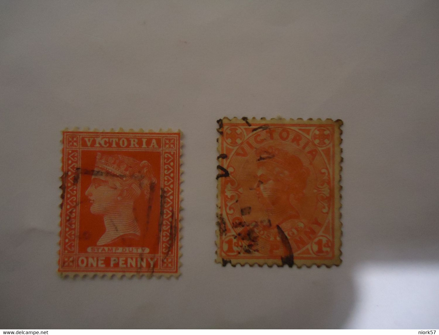 VICTORIA AUSTRALIAN   USED STAMPS   STAMPS DUTY - Autres & Non Classés