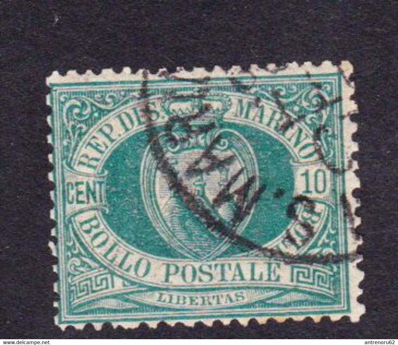 STAMPS-SAN-MARINO-1892-USED-SEE-SCAN - Used Stamps