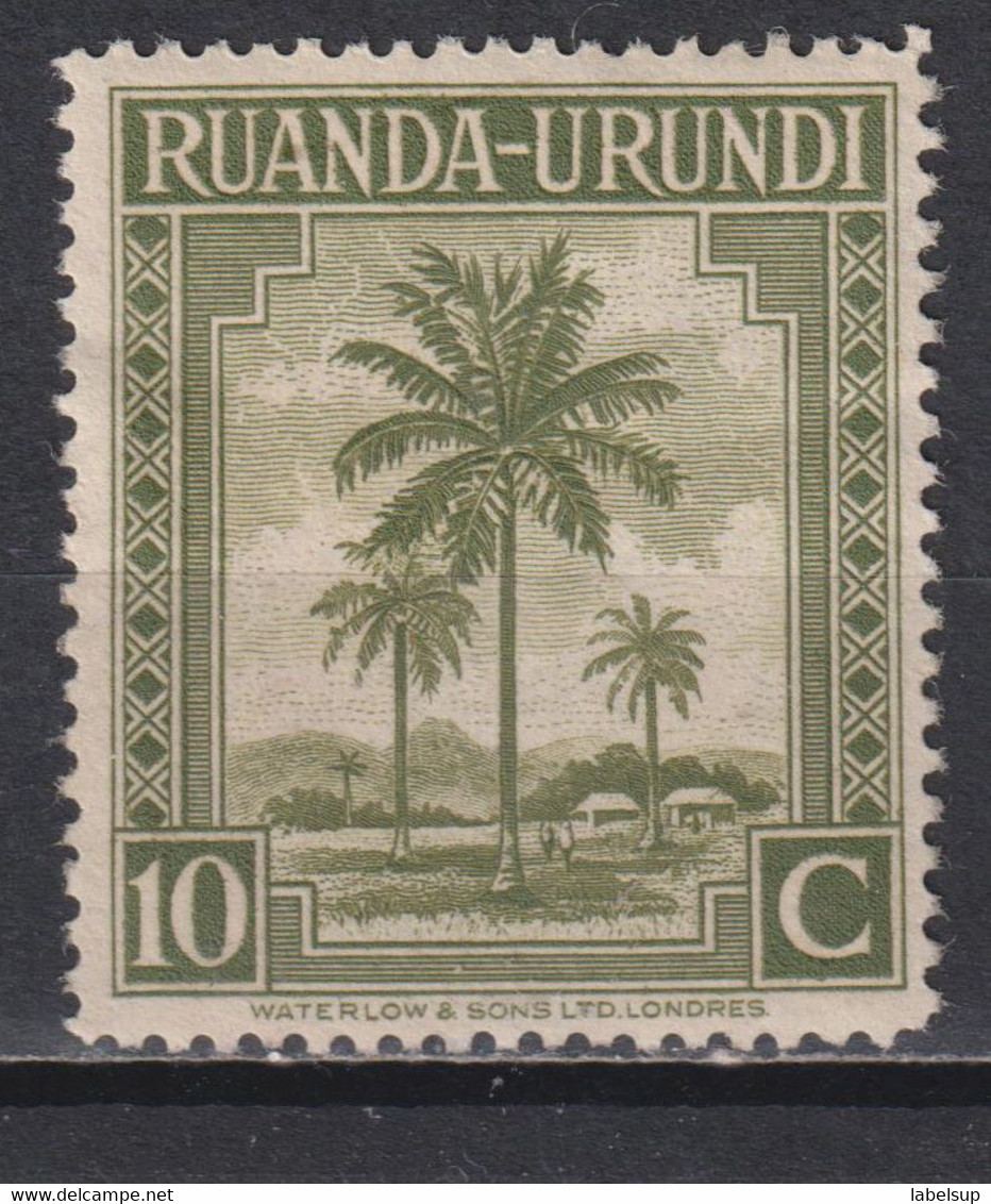 Timbre De Ruanda Urundi De 1942 N° 127 - Ungebraucht