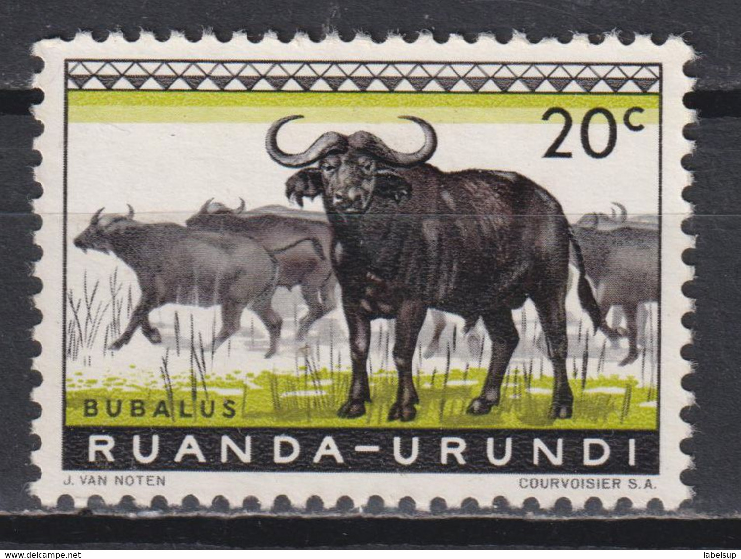 Timbre De Ruanda Urundi De 1959 N° 206 - Nuovi