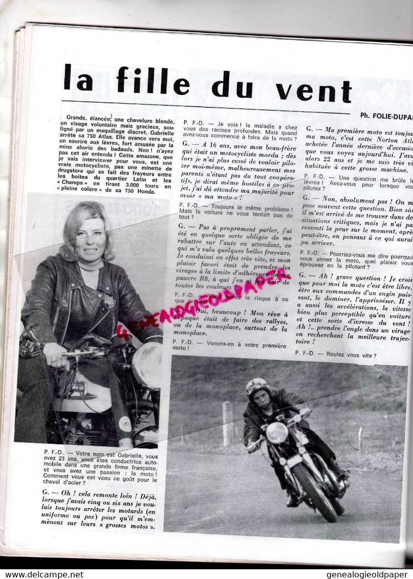 MOTO REVUE-1969-N° 1955-350 AERMACCHI SPRINT-1000 CC LAVERDA-MILAN-SAINT CUCUFA CROSS-TRIUMPH-YAMAHA-HUSQVARNA TOKYO - Motorrad