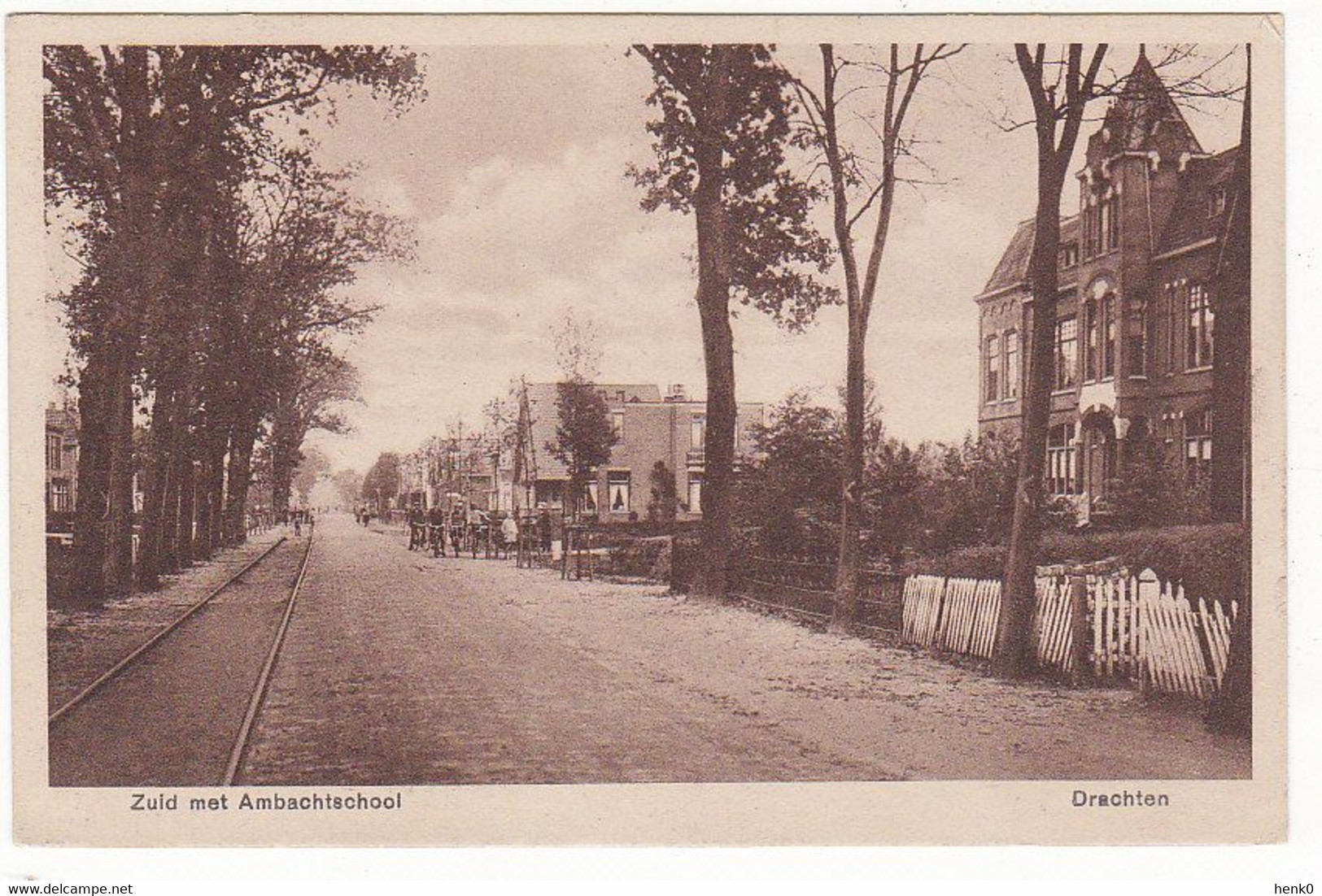 Drachten Zuid Met Ambachtschool M4335 - Drachten