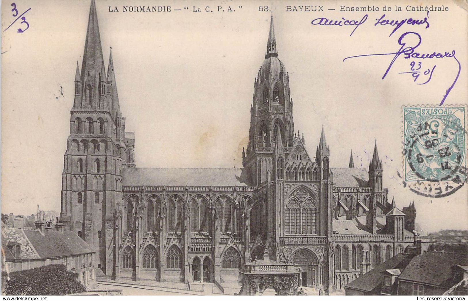 CPA - 14 - BAYEUX - Ensemble De La Cathédrale - Bayeux