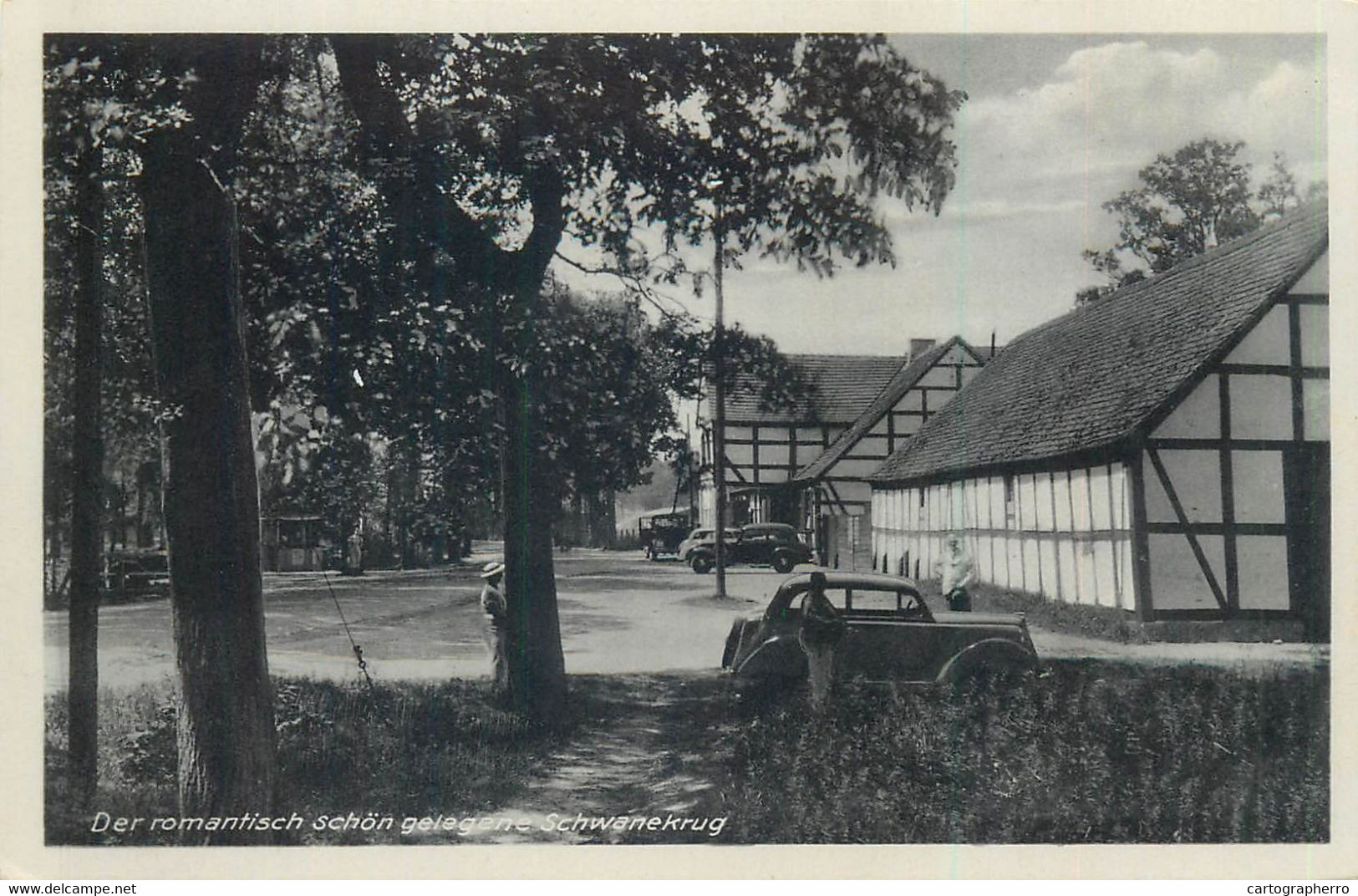 AK SCHÖNEWALDE Alte Autos - Schoenewalde