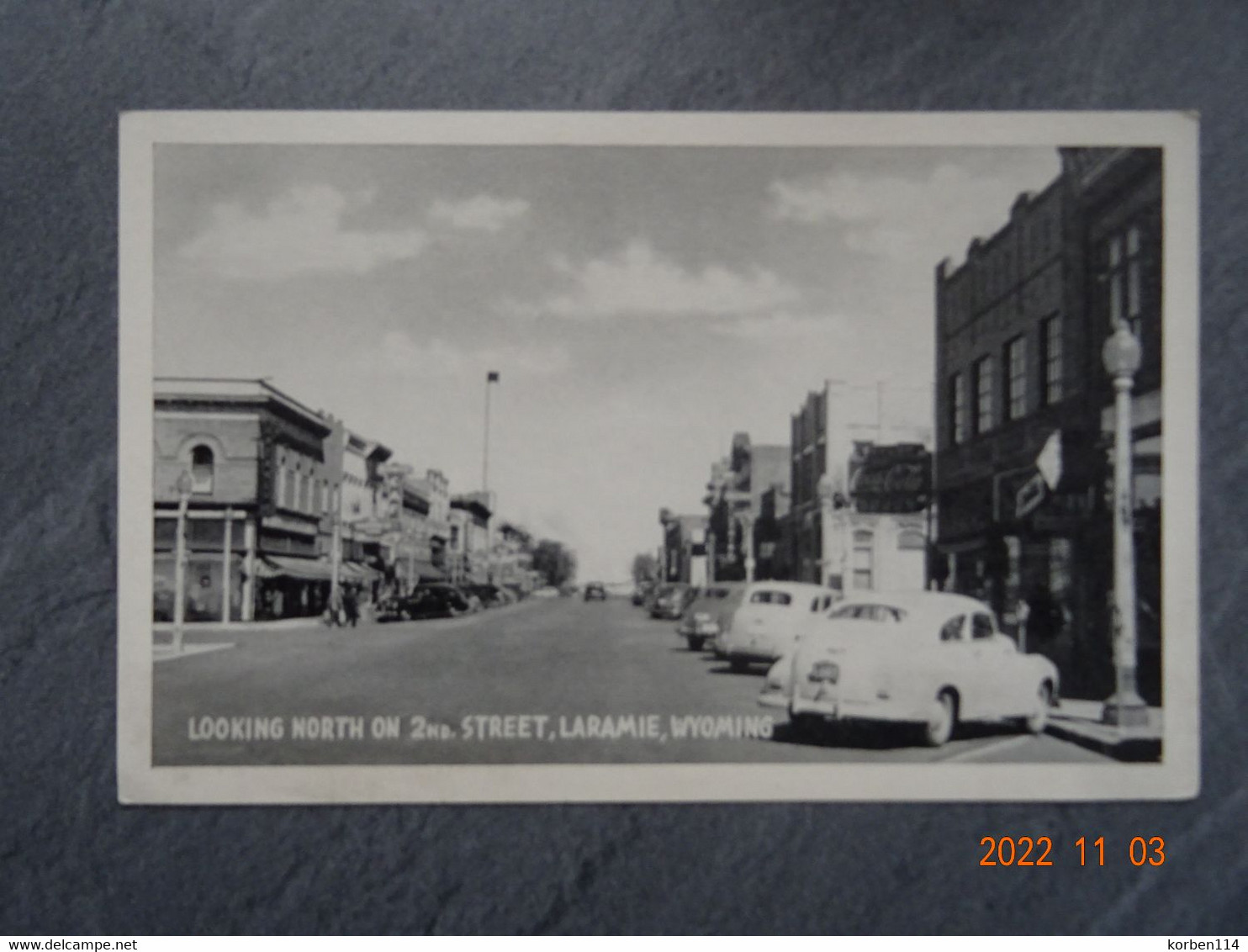 LARAMIE   LOOKING NORTH ON 2ND. STREET - Laramie