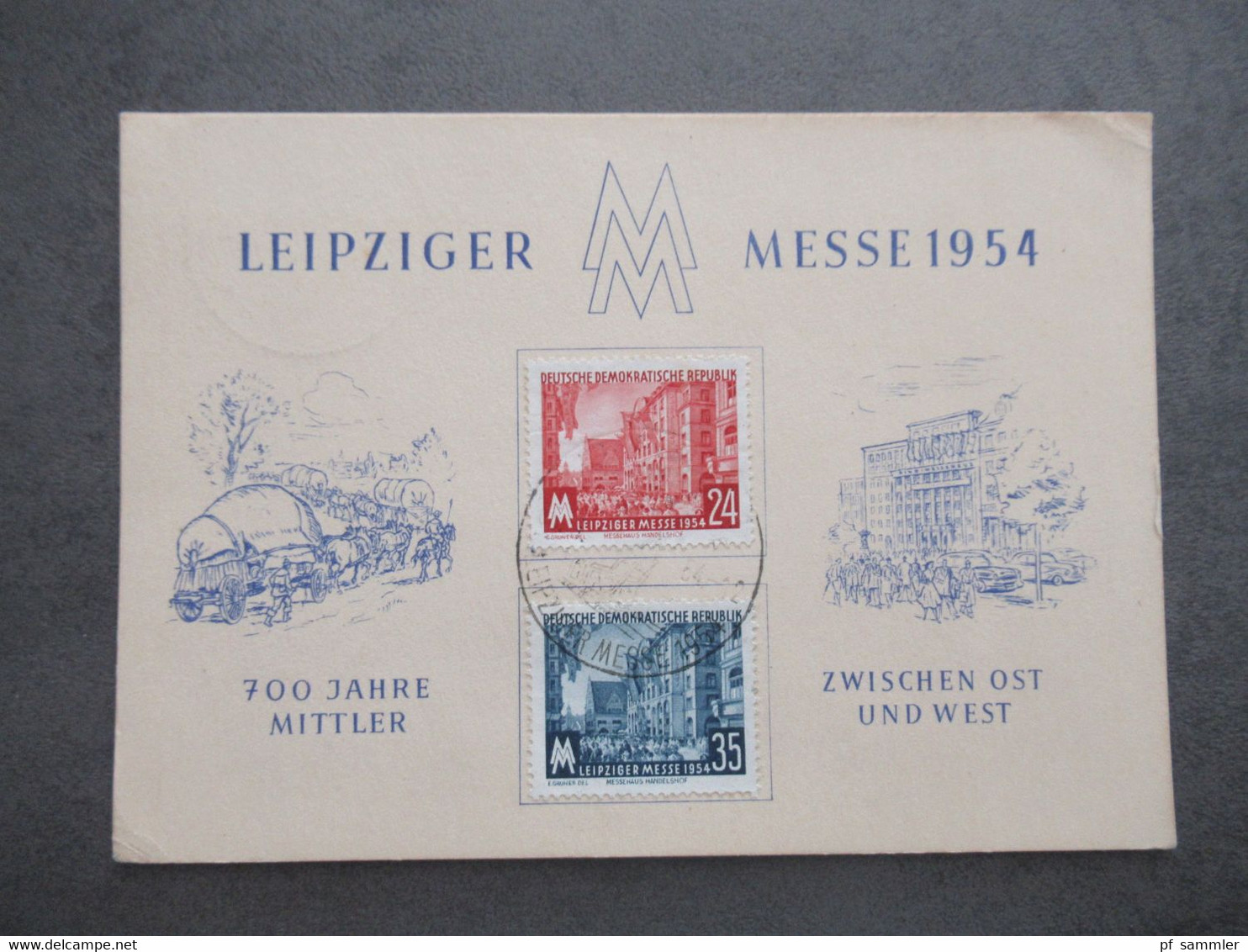 DDR Ab 1954 Belegeposten Mit 32 Stück Sonderbelege / Sonder PK / FDC Leipziger Messe Usw. Stöberposten! - Collezioni (senza Album)