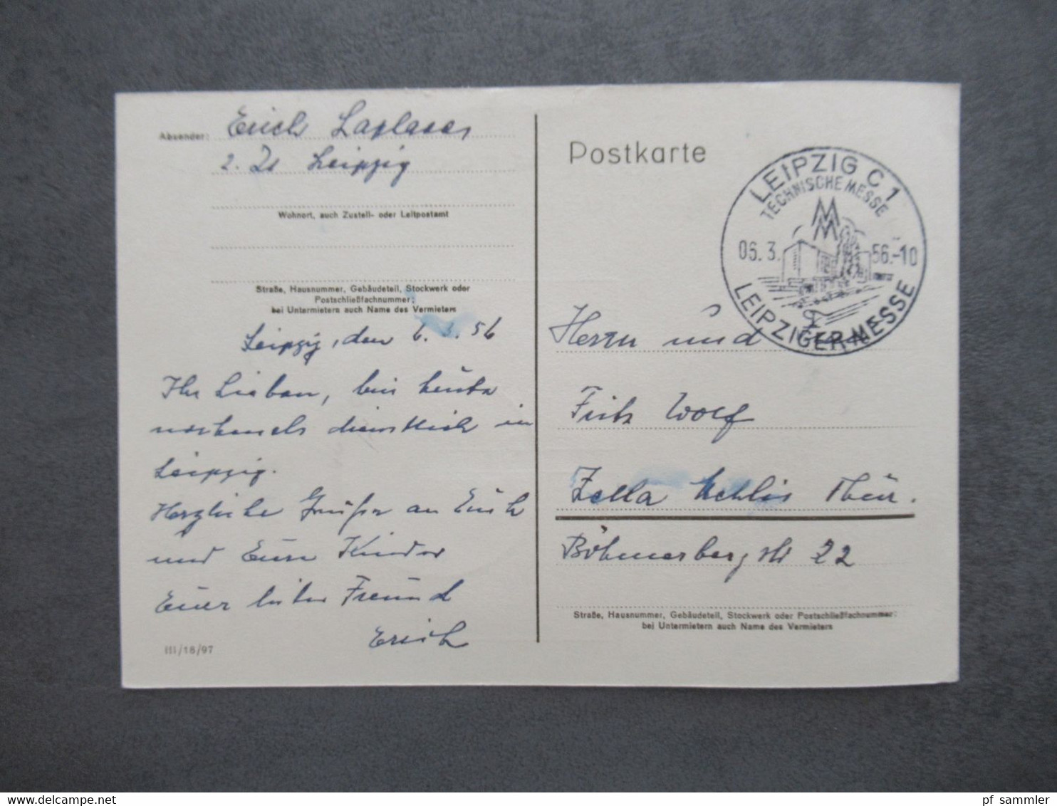 DDR ab 1954 Belegeposten mit 32 Stück Sonderbelege / Sonder PK / FDC Leipziger Messe usw. Stöberposten!