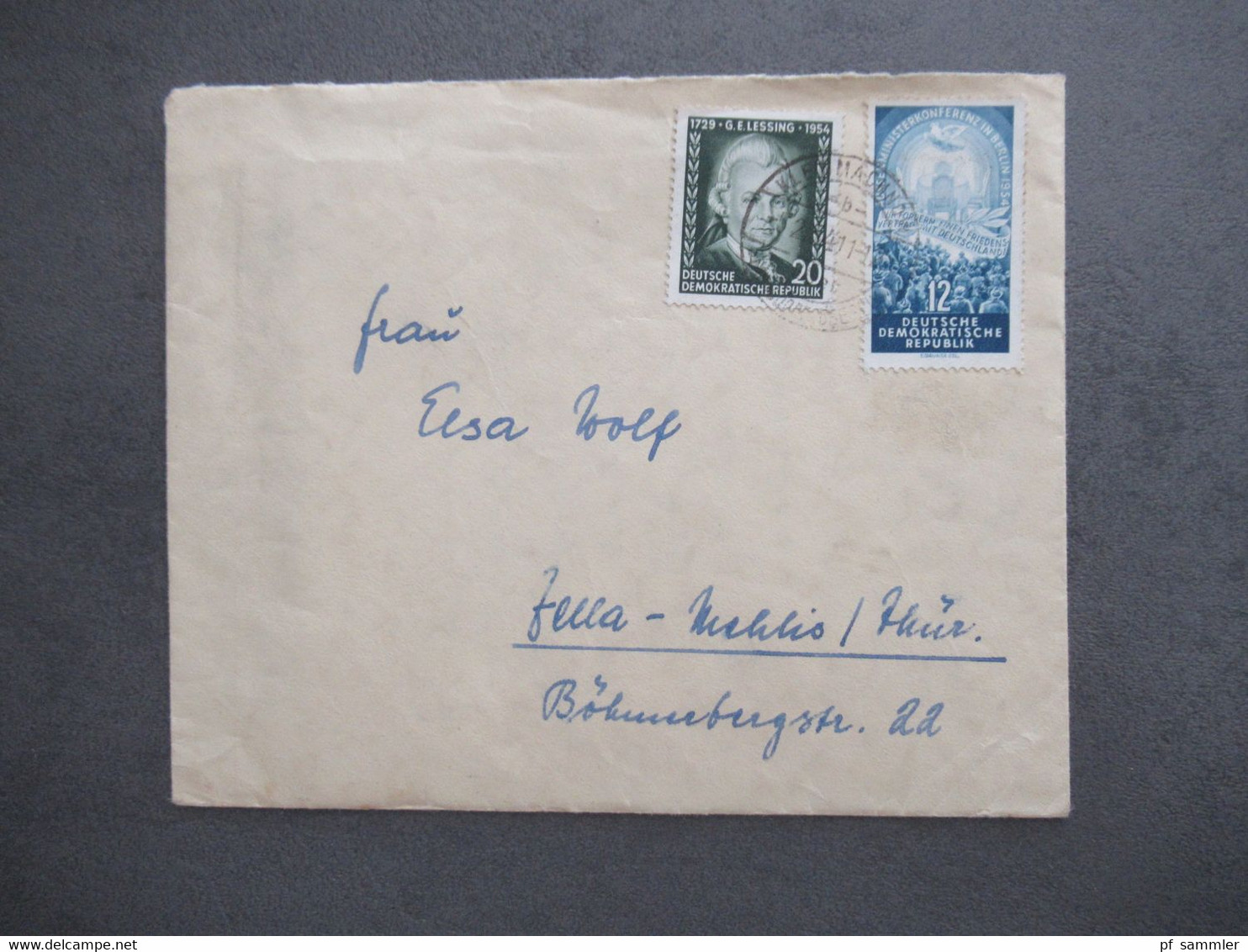 DDR ab 1954 Belegeposten mit 32 Stück Sonderbelege / Sonder PK / FDC Leipziger Messe usw. Stöberposten!