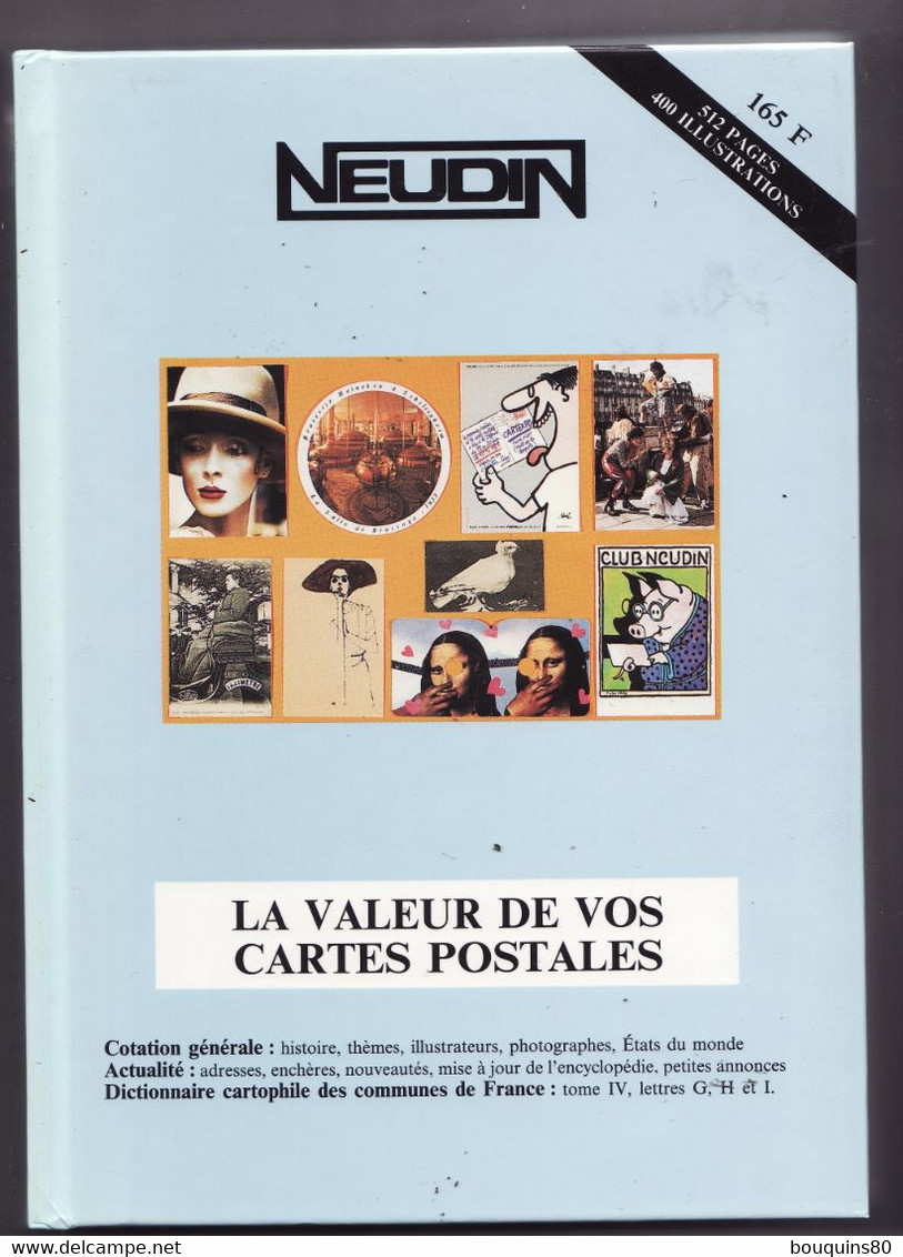 CATALOGUE NEUDIN 1996 LA VALEUR DE VOS CARTES POSTALES - Libri & Cataloghi