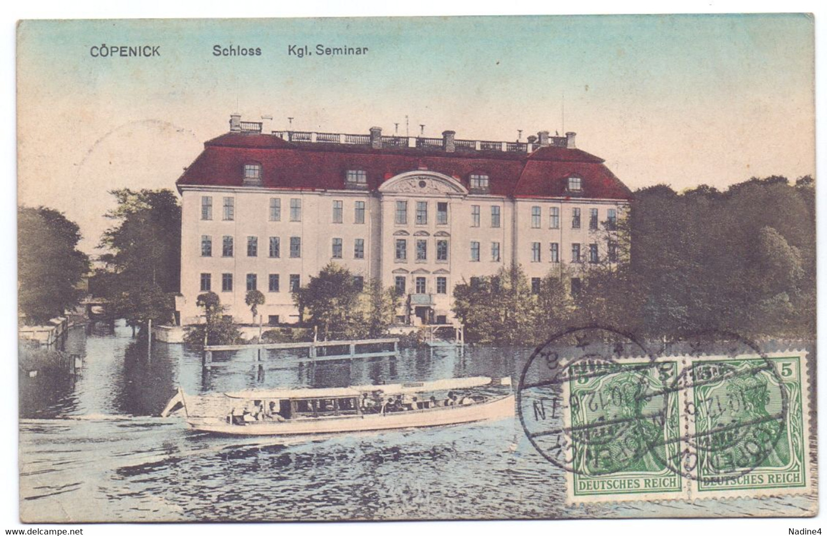 AK - CP - Cöpenick Köpenick Berlin - Schloss - 1912 - Koepenick