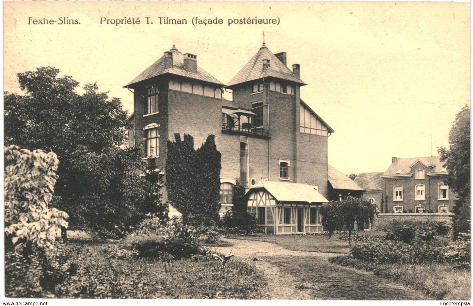 CPA Carte Postale  Belgique  Fexhe-Slins  Propriété De T. Tilman Façade Postérieure  VM58247 - Juprelle