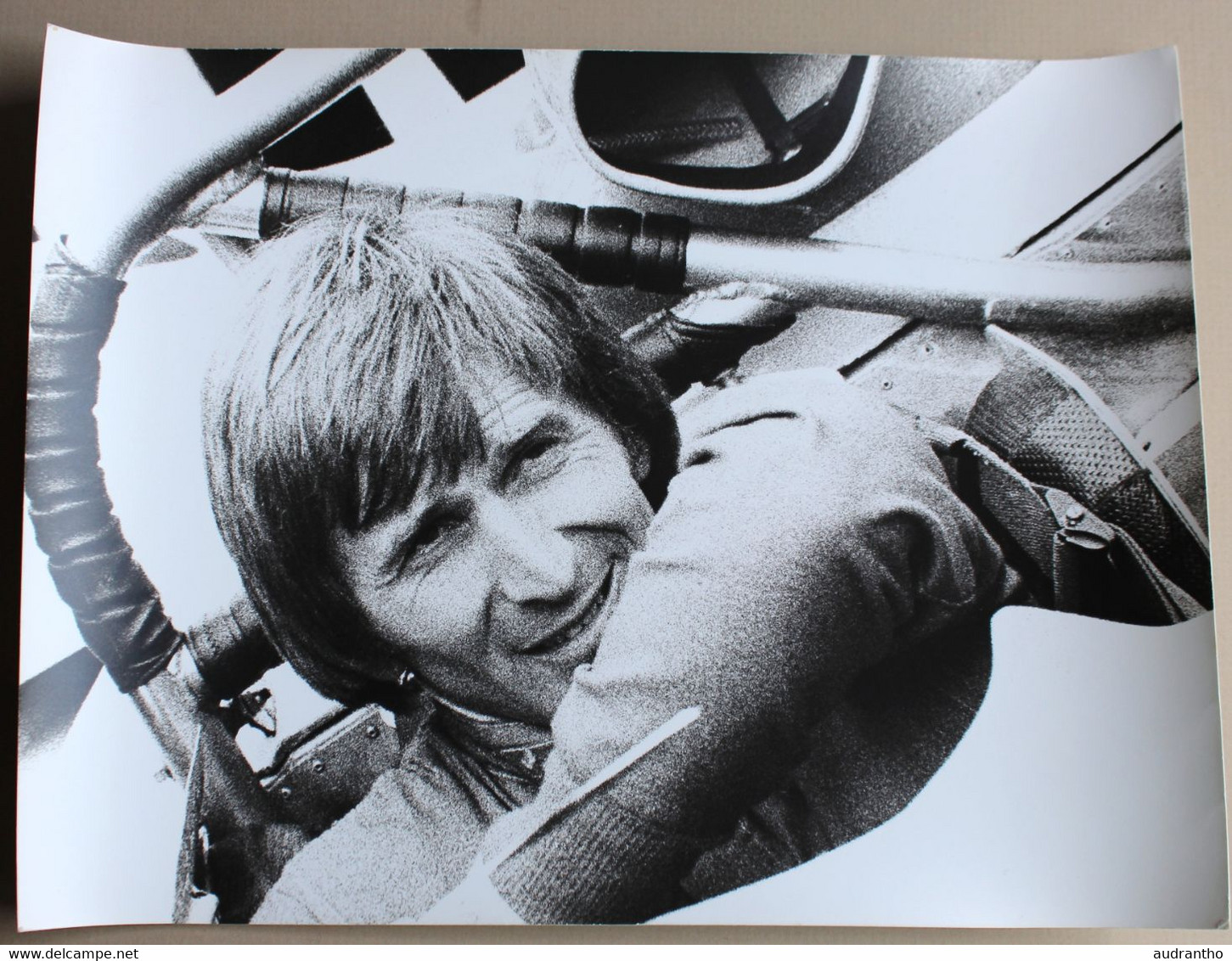 Grande Photographie Pilote Derek Bell Années 70 Automobile F1 Voiture De Course 24 Heures Du Mans ? - Automobile - F1