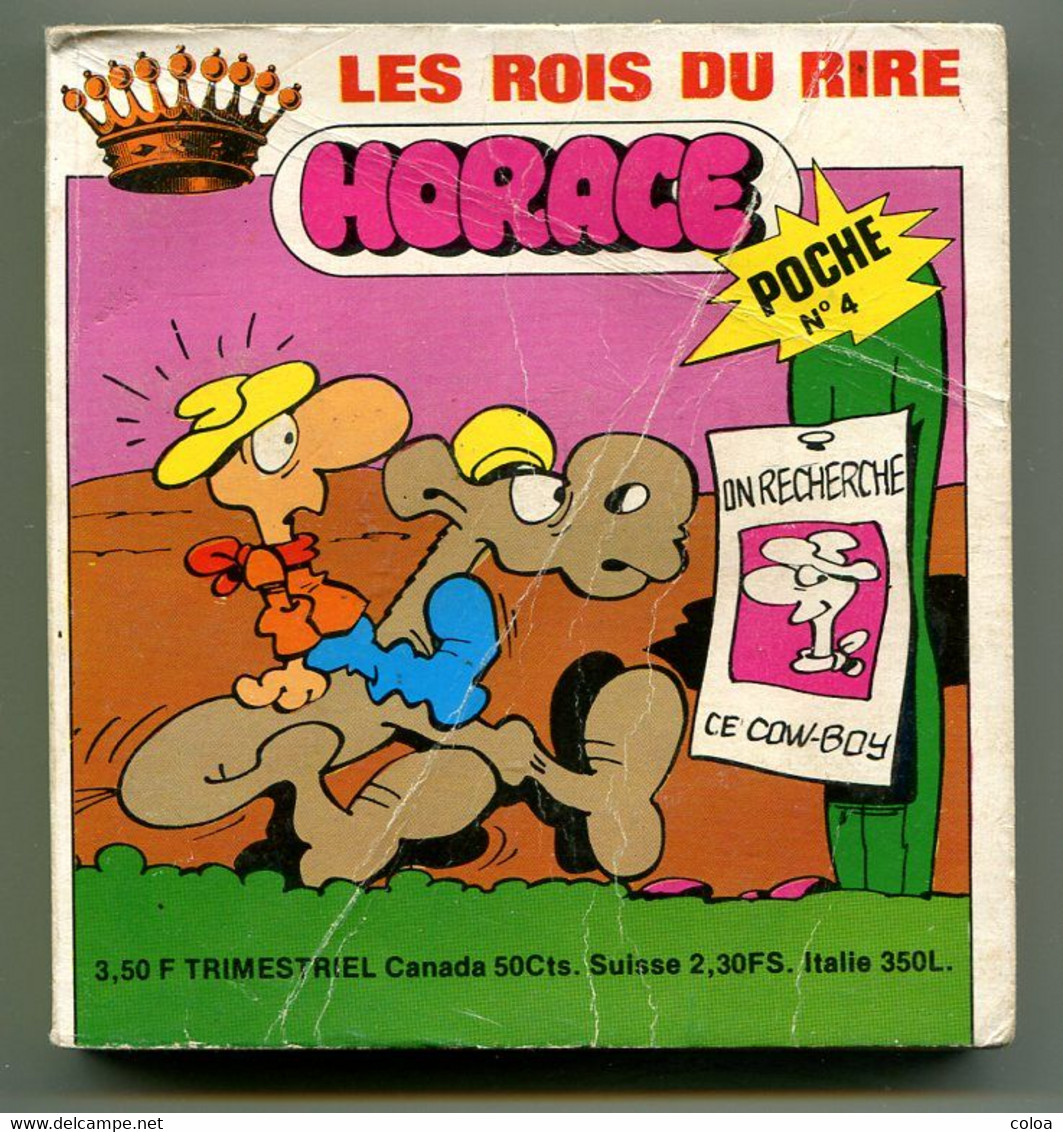 Les Rois Du Rire HORACE Poche N° 4 Mars 1977 - Pocket