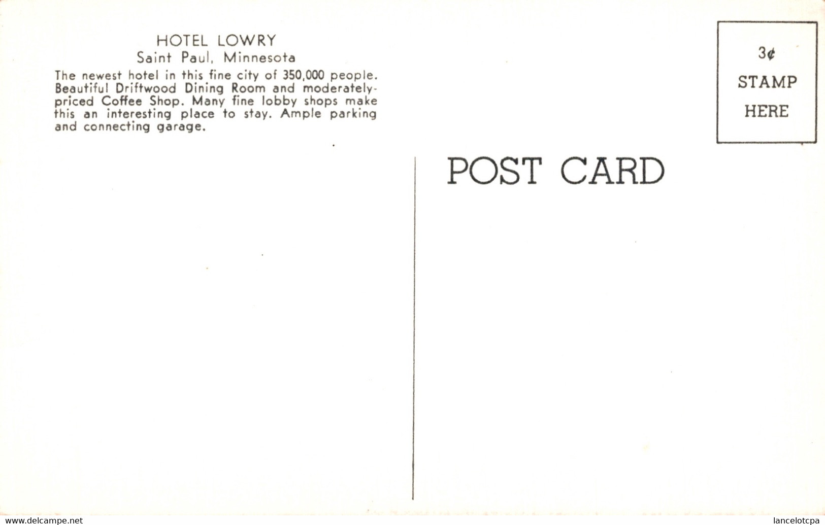 HOTEL LOWRY - SAINT PAUL - MINNESOTA - St Paul