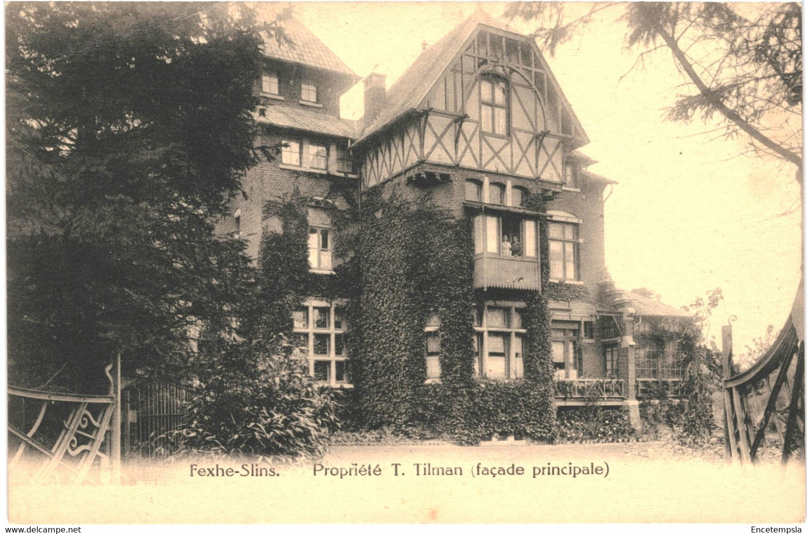 CPA Carte Postale  Belgique  Fexhe-Slins  Propriété De T. Tilman Façade Principale VM58252 - Juprelle