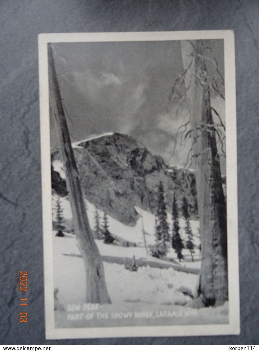 OW PEAK  PART OF THE SNOWY RANGE - Laramie