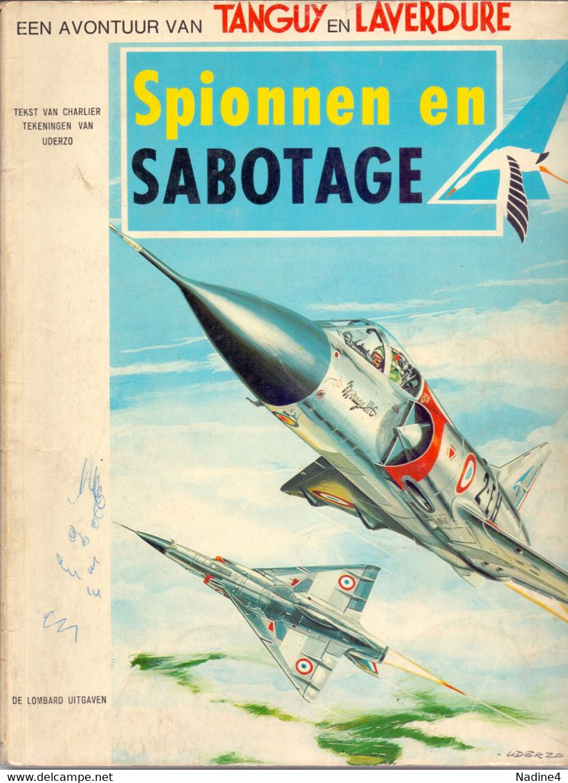 Strip Tanguy & Laverdure - Spionnen En Sabotage - Uderzo & Charlier - 1961 - Tangy En Laverdure