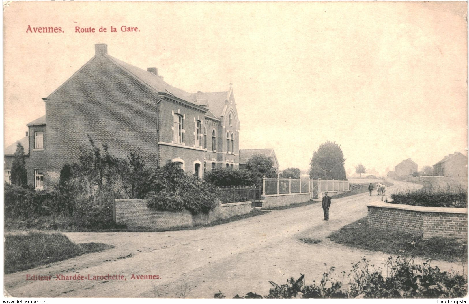 CPA Carte Postale  Belgique Avennes Route De La Gare VM58253ok - Braives