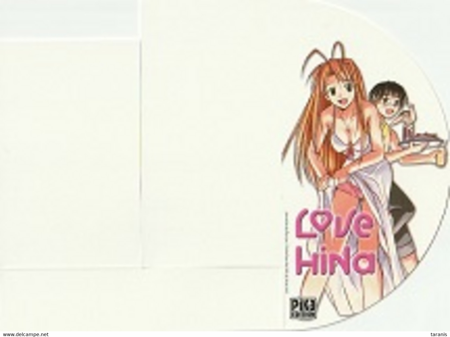 LOVE HINA - JEUNE SEXY, AKAMATSU - PIKA - PLV Carton Pelliculé, Circa 24x18 TBon Etat (voir Scan) - Other & Unclassified