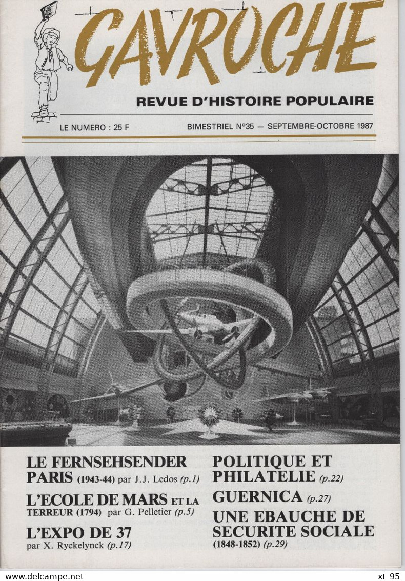 Gavroche - Revue D Histoire Populaire - N°35 - Historia