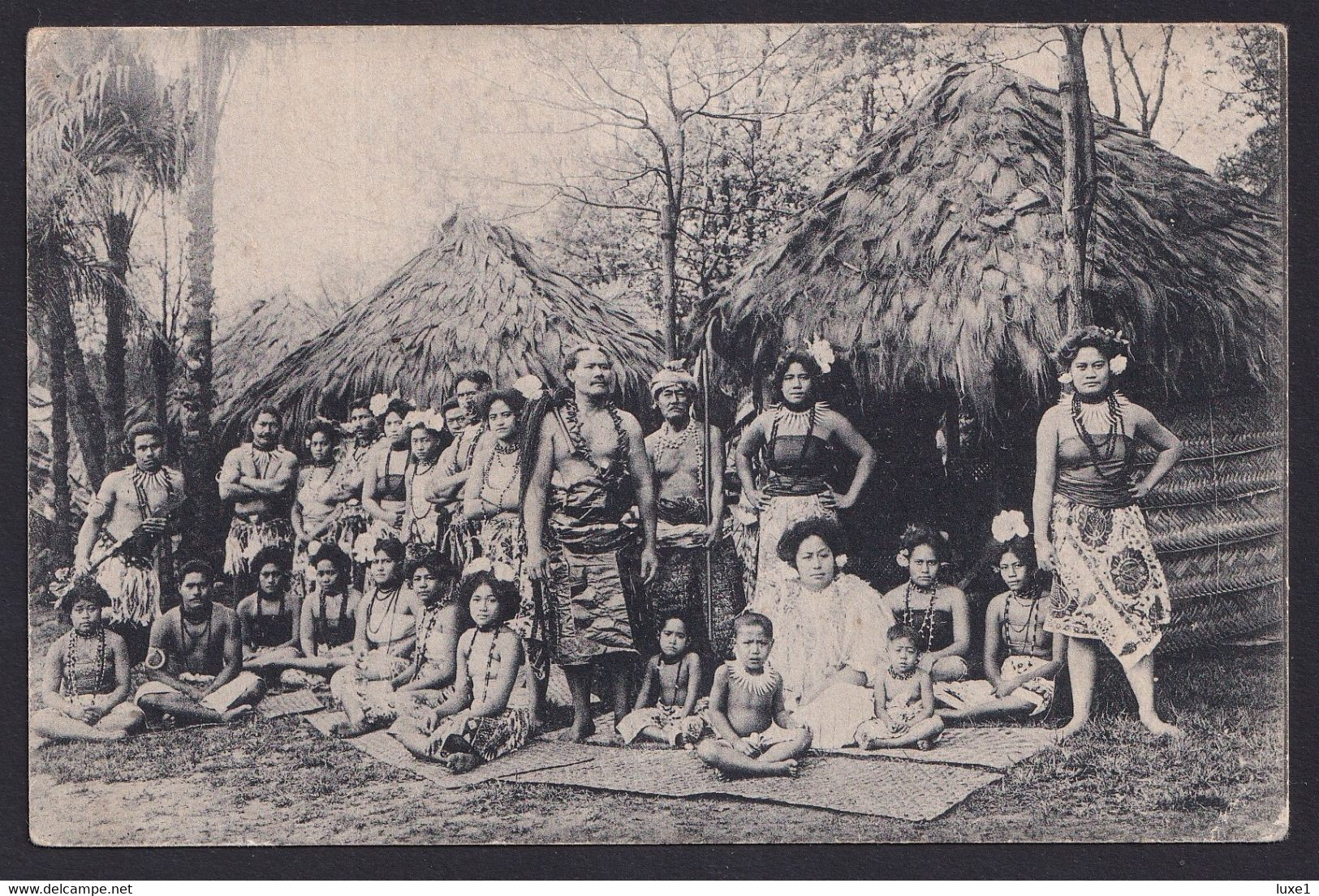 SAMOA , OLD  POSTCARD - Samoa