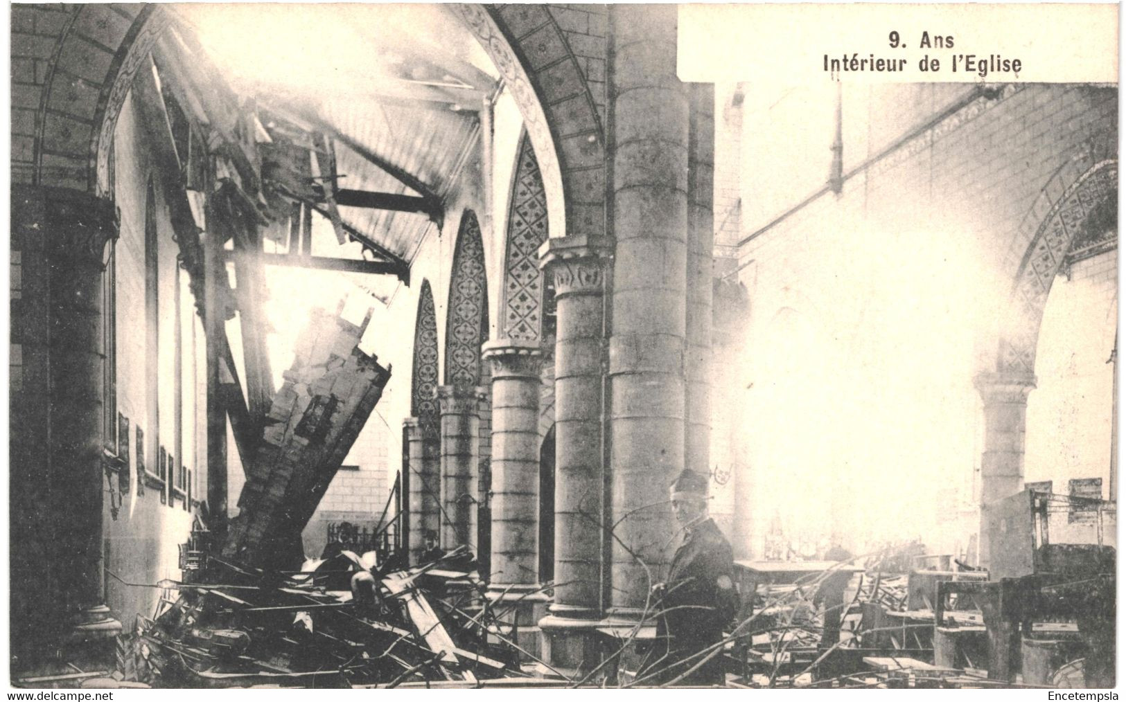 CPA Carte Postale  Belgique Ans Intérieur De L'église VM58258 - Ans