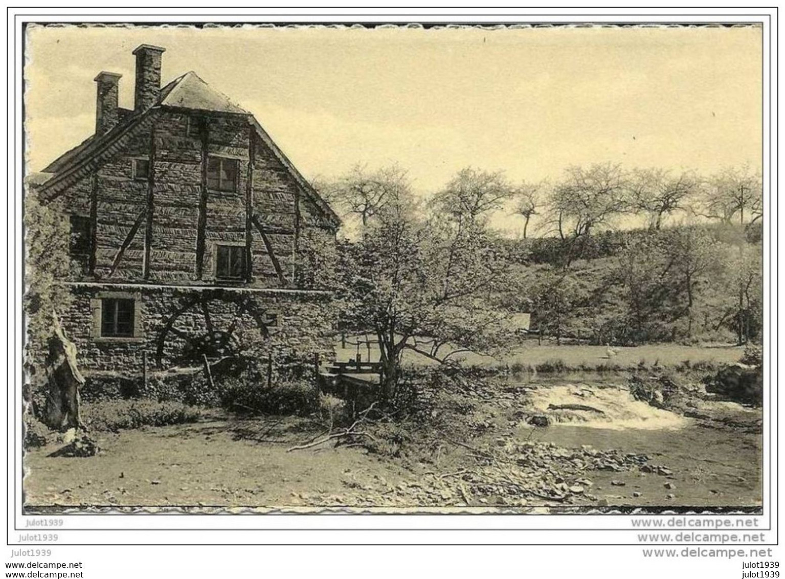 RESTEIGNE ..-- Le Vieux MOULIN . Vers LOUVAIN ( Mr Mme Jean DONCKERS ) . Voir Verso . - Tellin