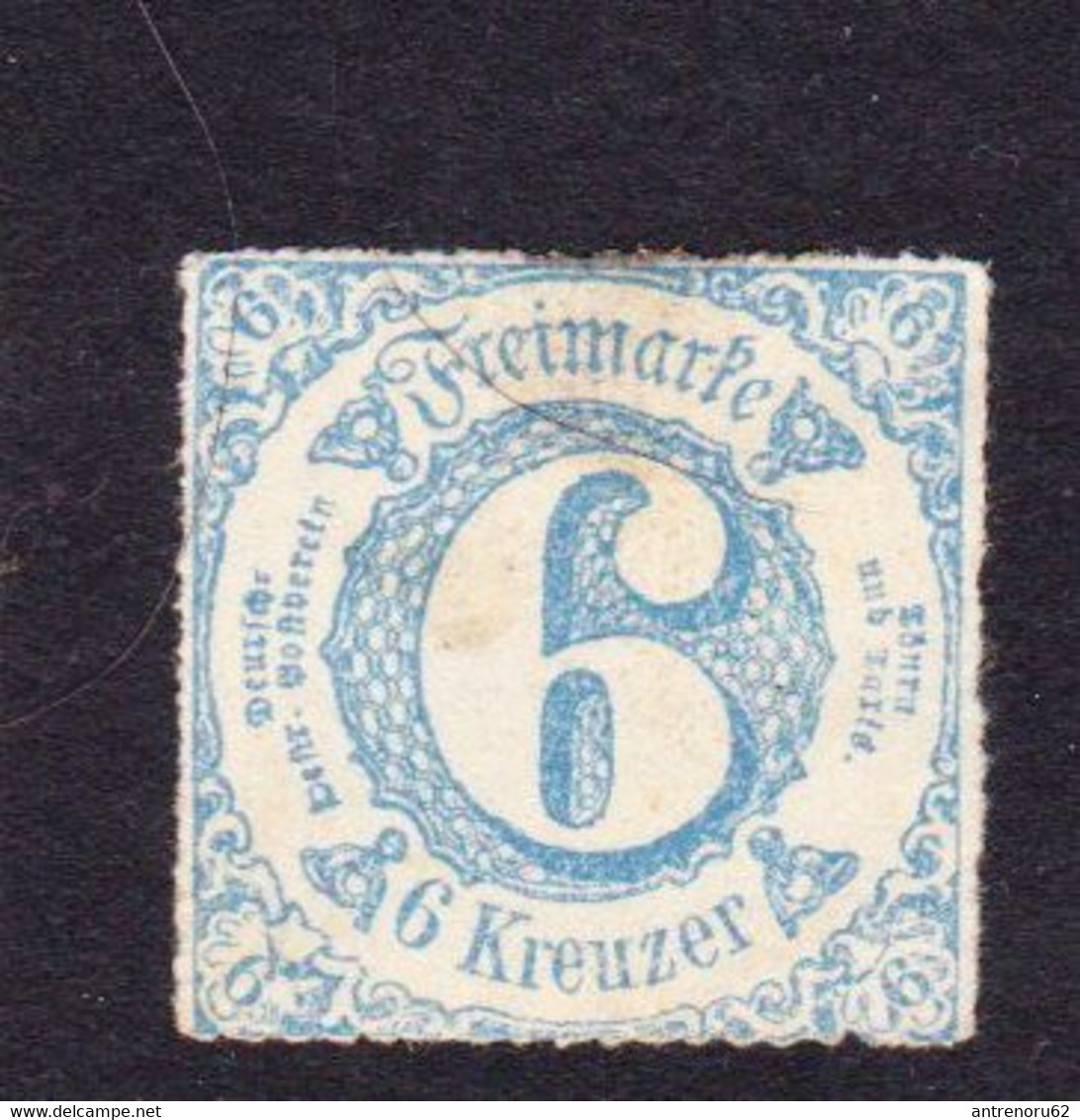 STAMPS-THURN-AND-TAXIS-1865-UNUSED-MH*-SEE-SCAN - Postfris