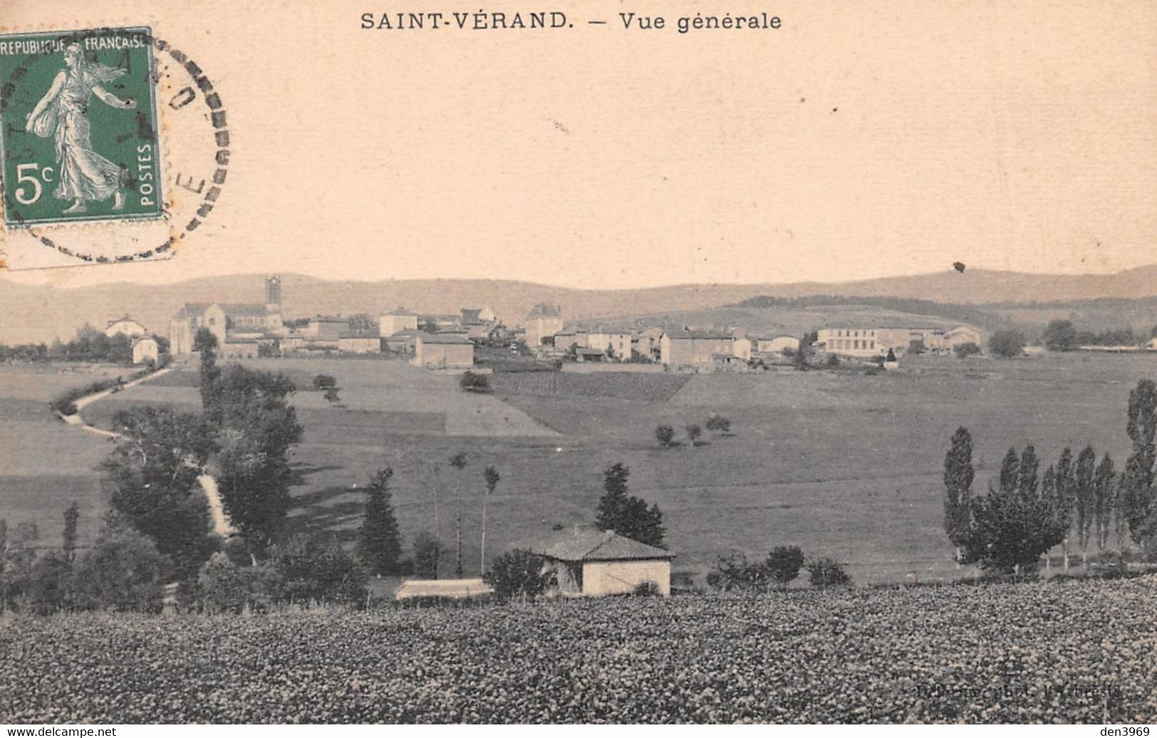 SAINT-VERAND (Isère) - Vue Générale - Saint-Vérand