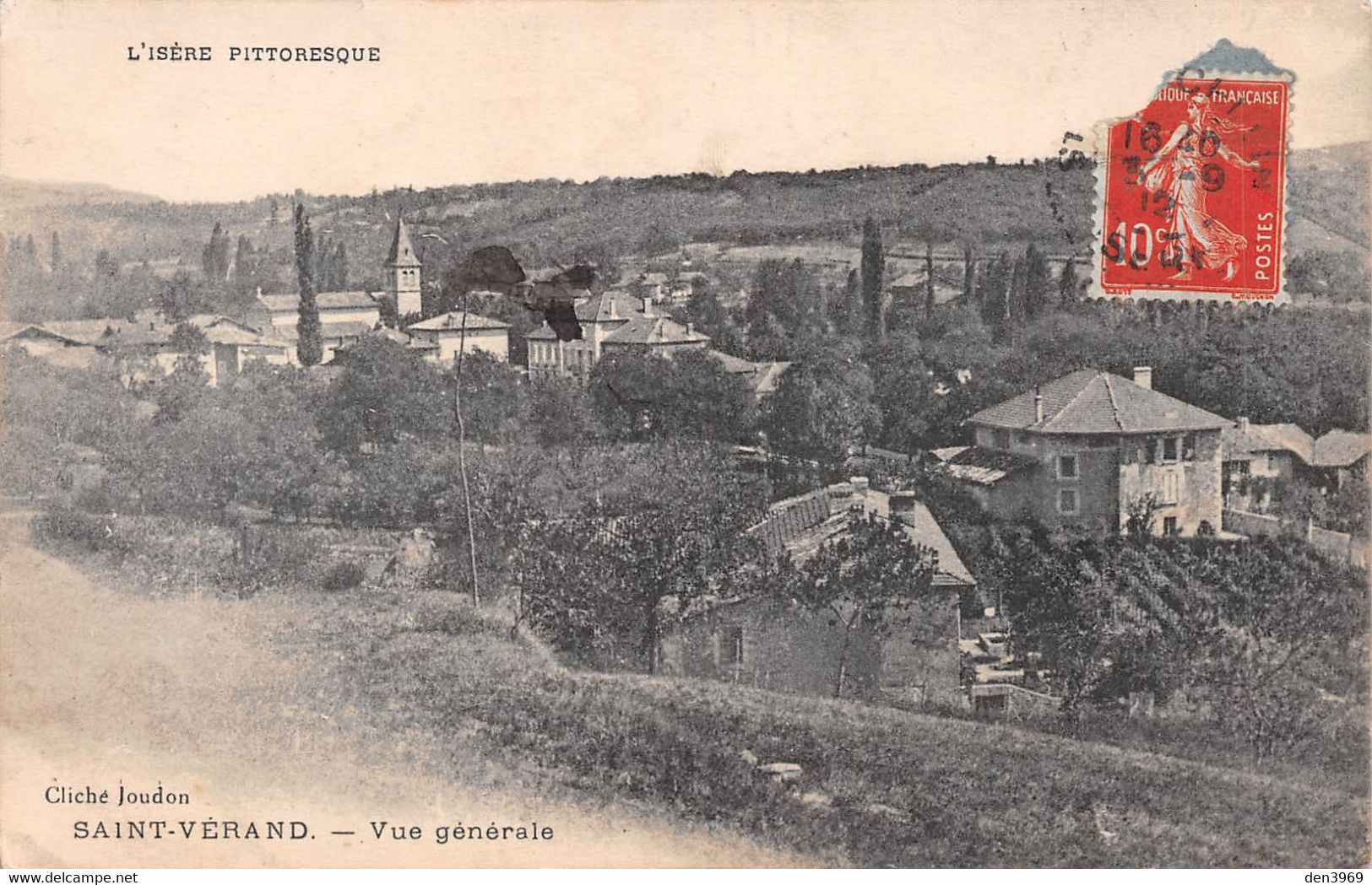 SAINT-VERAND (Isère) - Vue Générale - Saint-Vérand