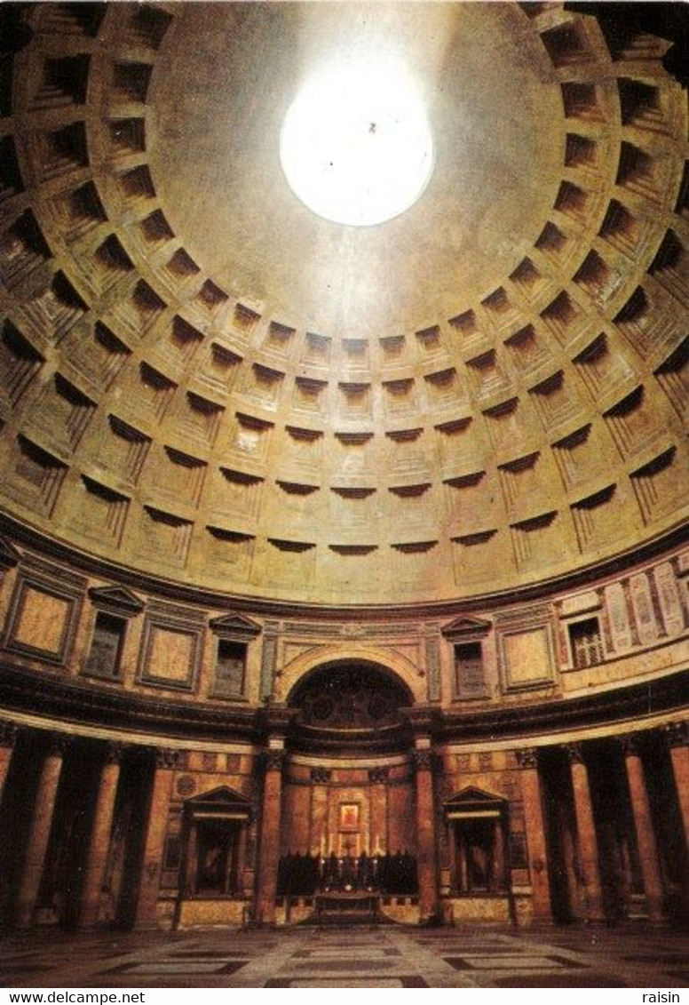 Italie Roma  Le Panthéon  Intérieur N°595  TBE - Pantheon