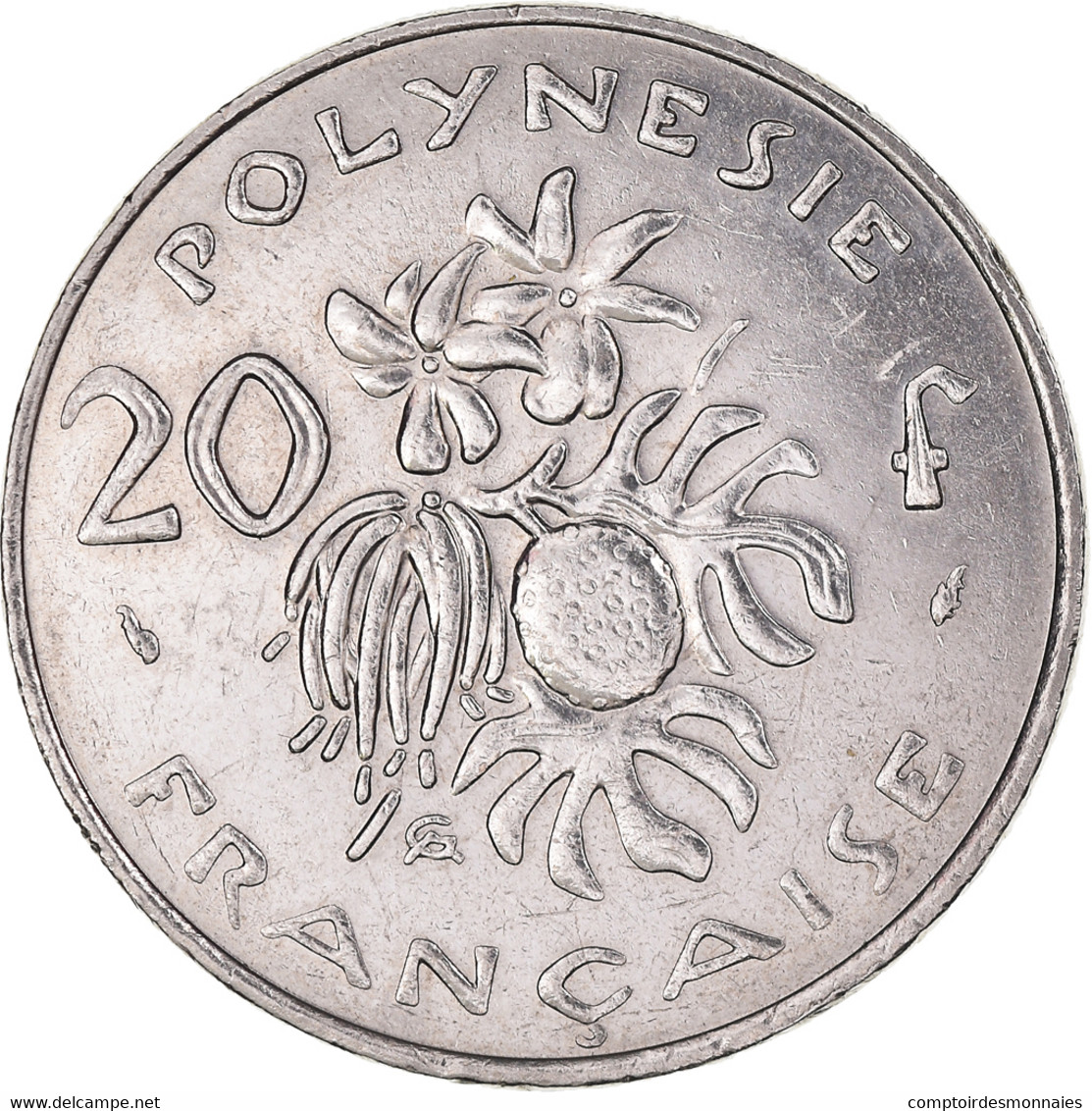 Monnaie, Polynésie Française, 20 Francs, 1991, Paris, TTB+, Nickel, KM:9 - Frans-Polynesië