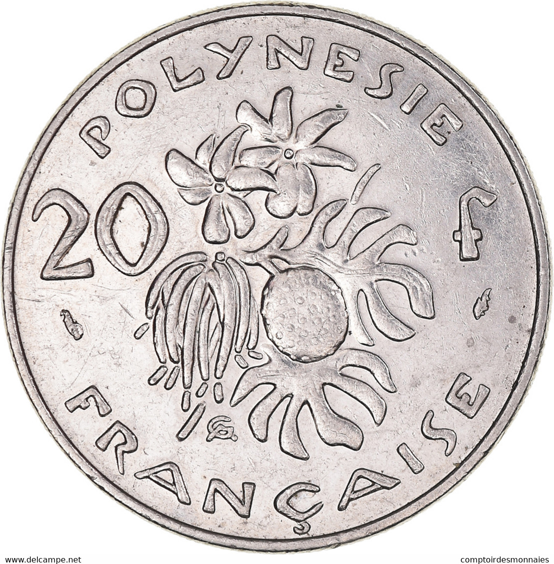 Monnaie, Polynésie Française, 20 Francs, 1983, Paris, TTB+, Nickel, KM:9 - Frans-Polynesië