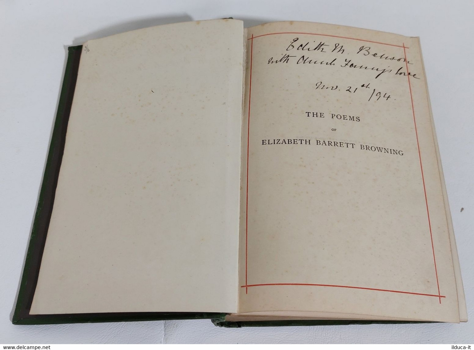 I109084 The Poems Of Elizabeth Barret Browning - W.P. Nimmo, Hay, Mitchell - 1850-1899