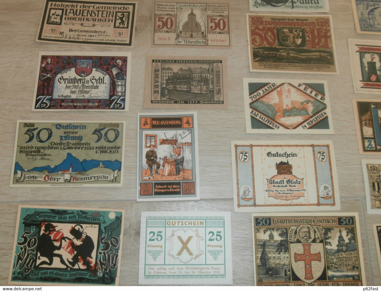 Sammlung 50x Notgeld - Deutschland Unsortiert !!! - Collections