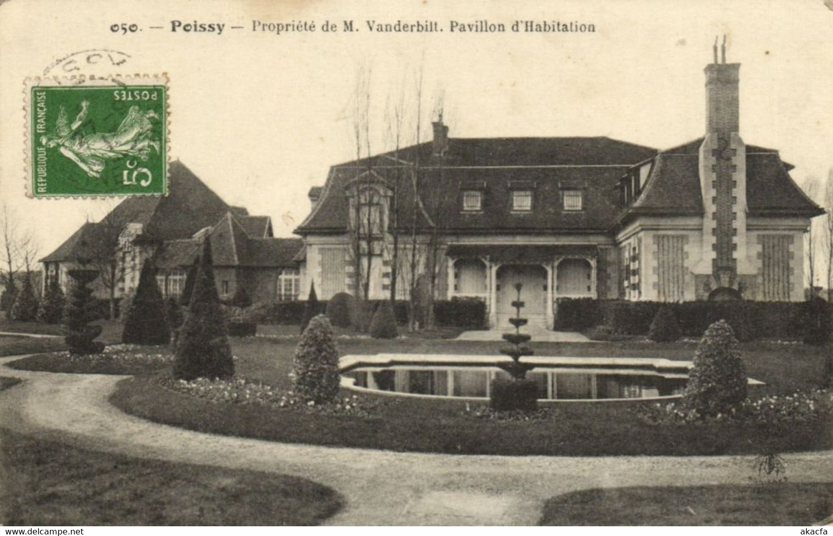 CPA POISSY-Propriete De M. Vanderbill. Pavillon D'Habitation (260383) - Poissy