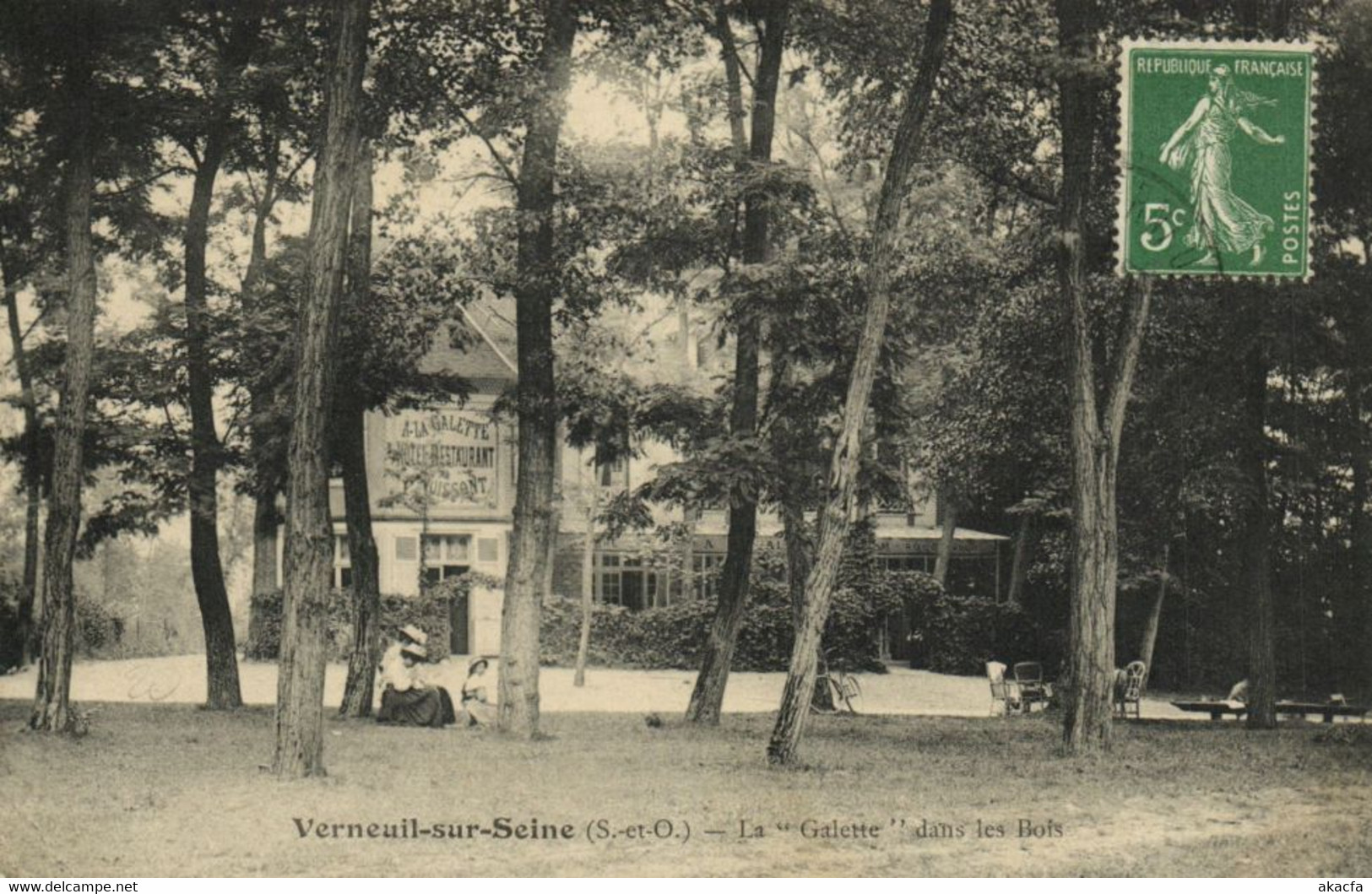 CPA VERNEUIL-sur-SEINE-La Galette Dans Les Bois (260300) - Verneuil Sur Seine