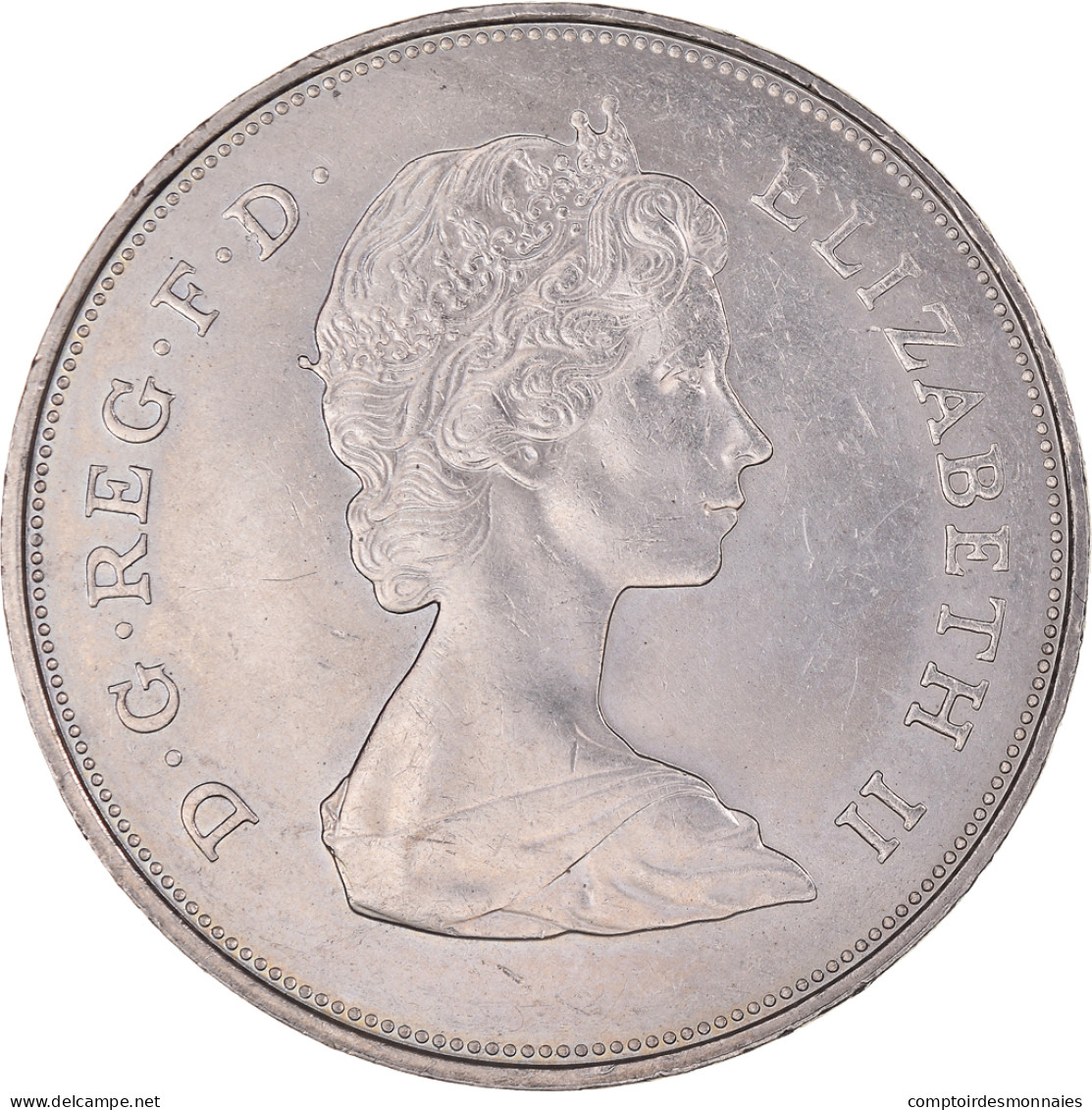 Monnaie, Grande-Bretagne, Elizabeth II, 25 New Pence, 1971, SUP, Cupro-nickel - 25 New Pence