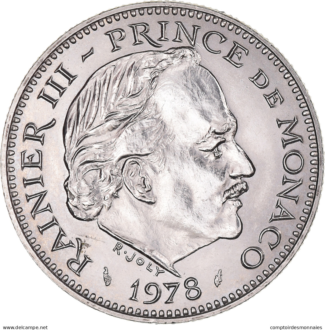 Monnaie, Monaco, Rainier III, 5 Francs, 1978, SUP+, Cupro-nickel, Gadoury:MC - 1960-2001 Nouveaux Francs