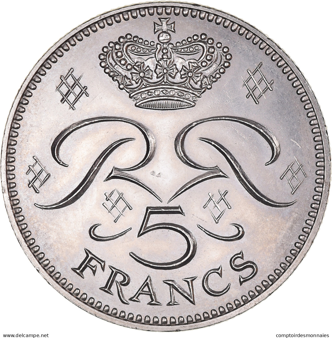 Monnaie, Monaco, Rainier III, 5 Francs, 1978, SUP+, Cupro-nickel, Gadoury:MC - 1960-2001 Nouveaux Francs