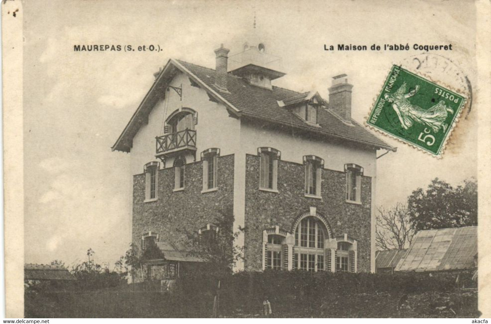 CPA MAUREPAS-La Maison De L'abbe Coqueret (260651) - Maurepas