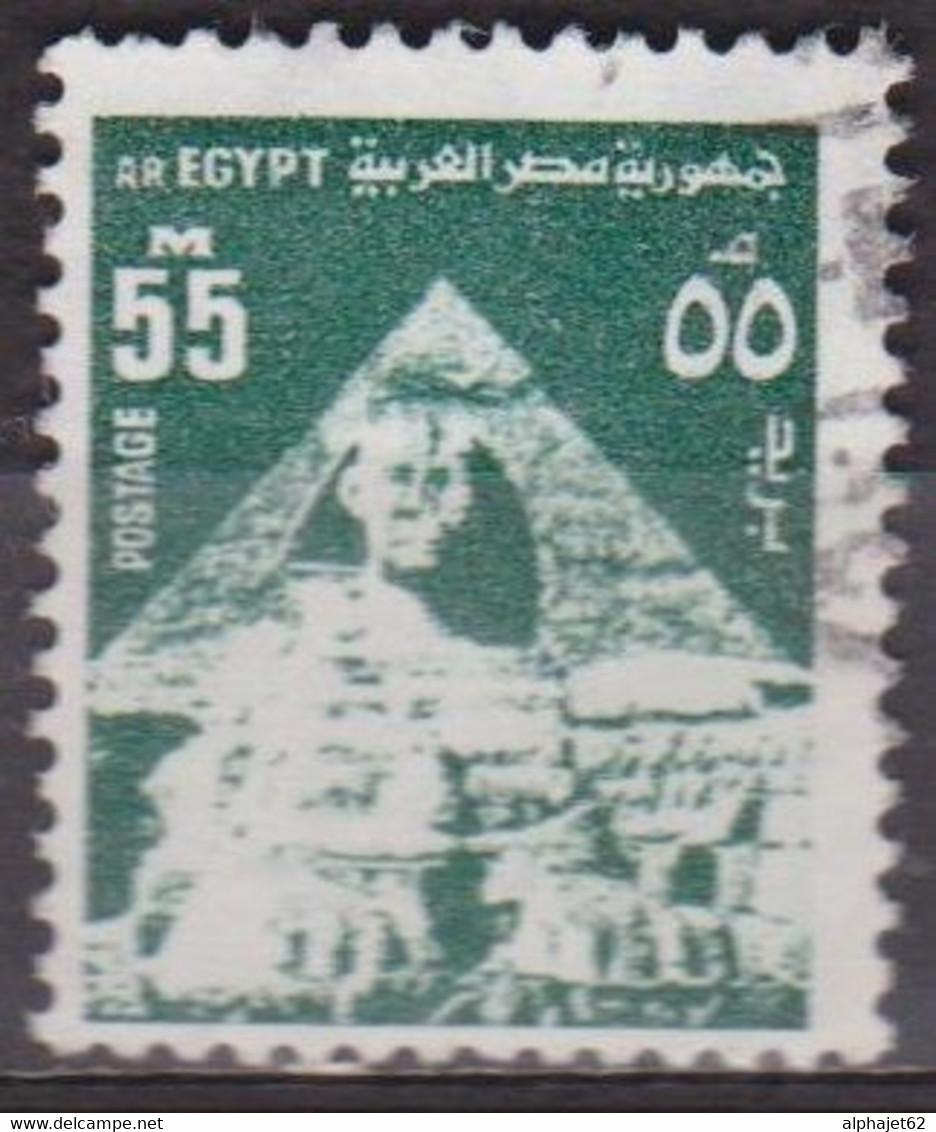 Tourisme - EGYPTE - Sphinx Et Pyramide - N° 943 - 1974 - Oblitérés