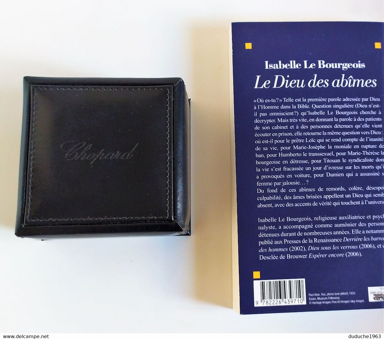 Coffret Chopard Petite Taille. Cuir Cousu - Autres & Non Classés