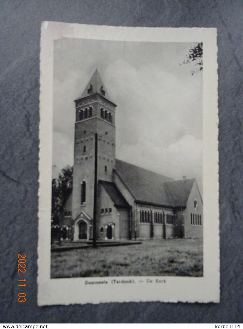 DOORNZELE   DE KERK - Evergem