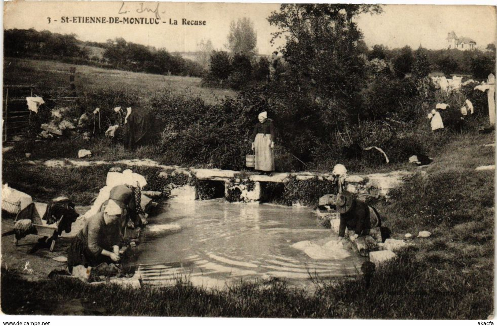 CPA St-ÉTIENNE-De-Montluc-La Recuse (250791) - Saint Etienne De Montluc