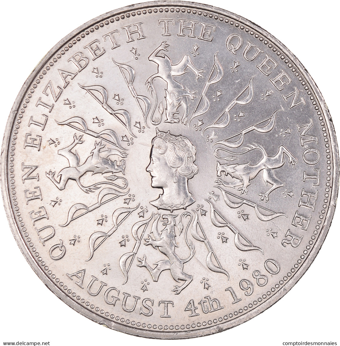 Monnaie, Grande-Bretagne, Elizabeth II, 25 New Pence, 1980, SUP, Cupro-nickel - 25 New Pence