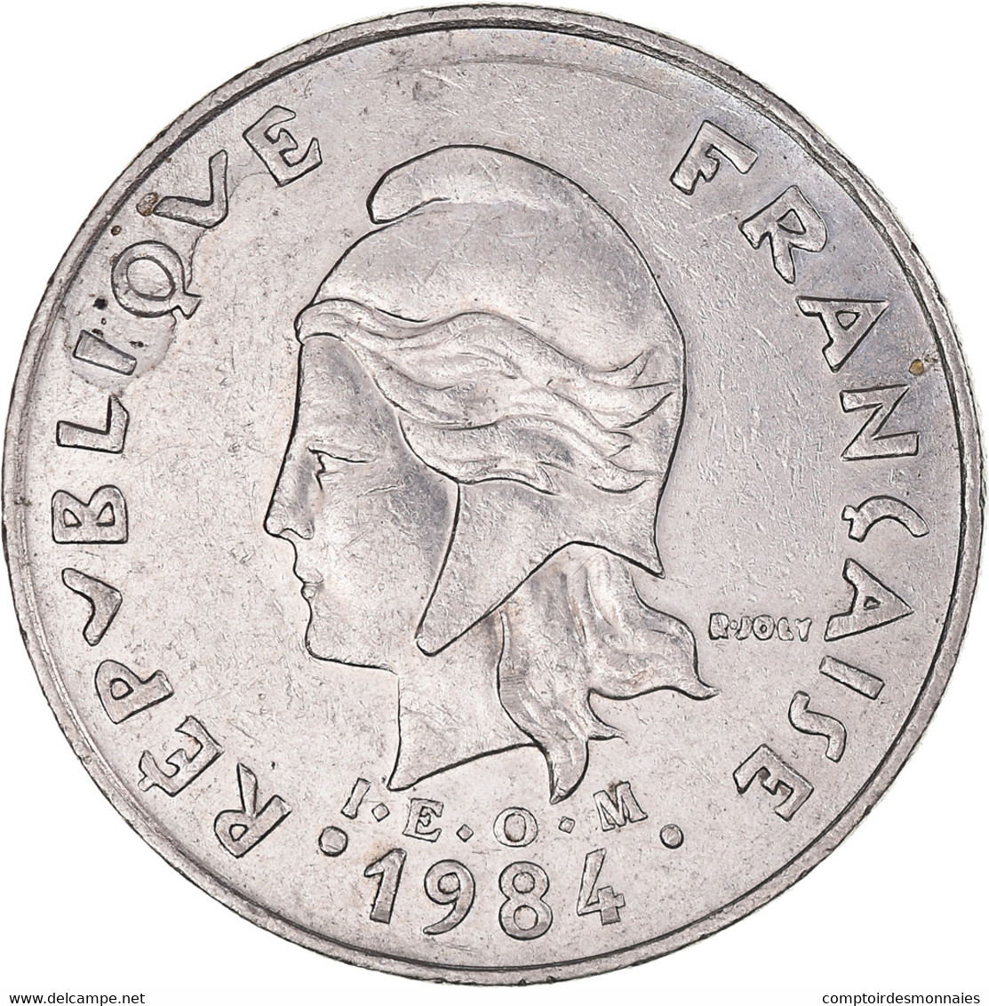 Monnaie, Polynésie Française, 20 Francs, 1984, Paris, TTB+, Nickel, KM:9 - Frans-Polynesië